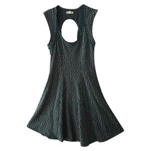 Dress black and white